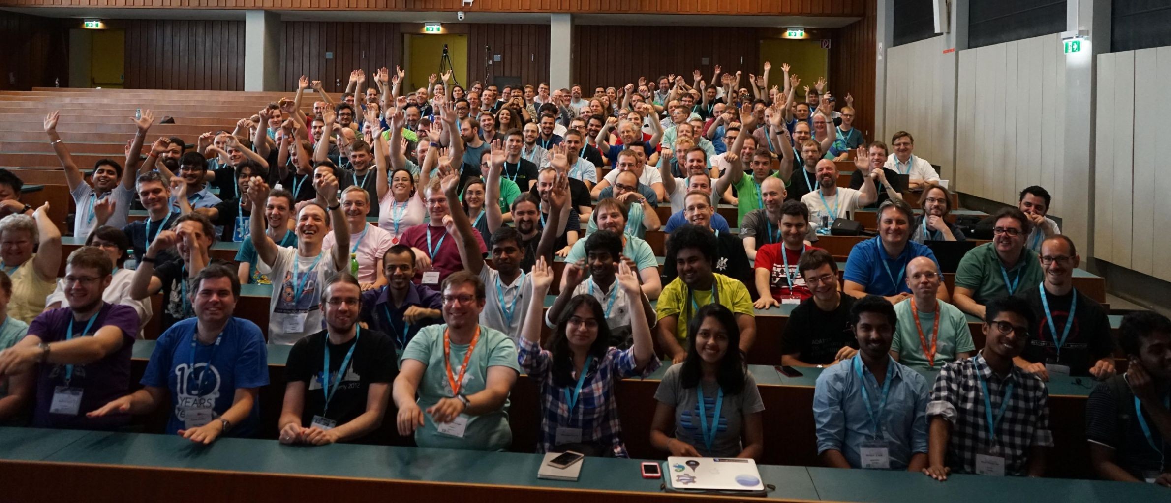 Group picture of Akademy 2019