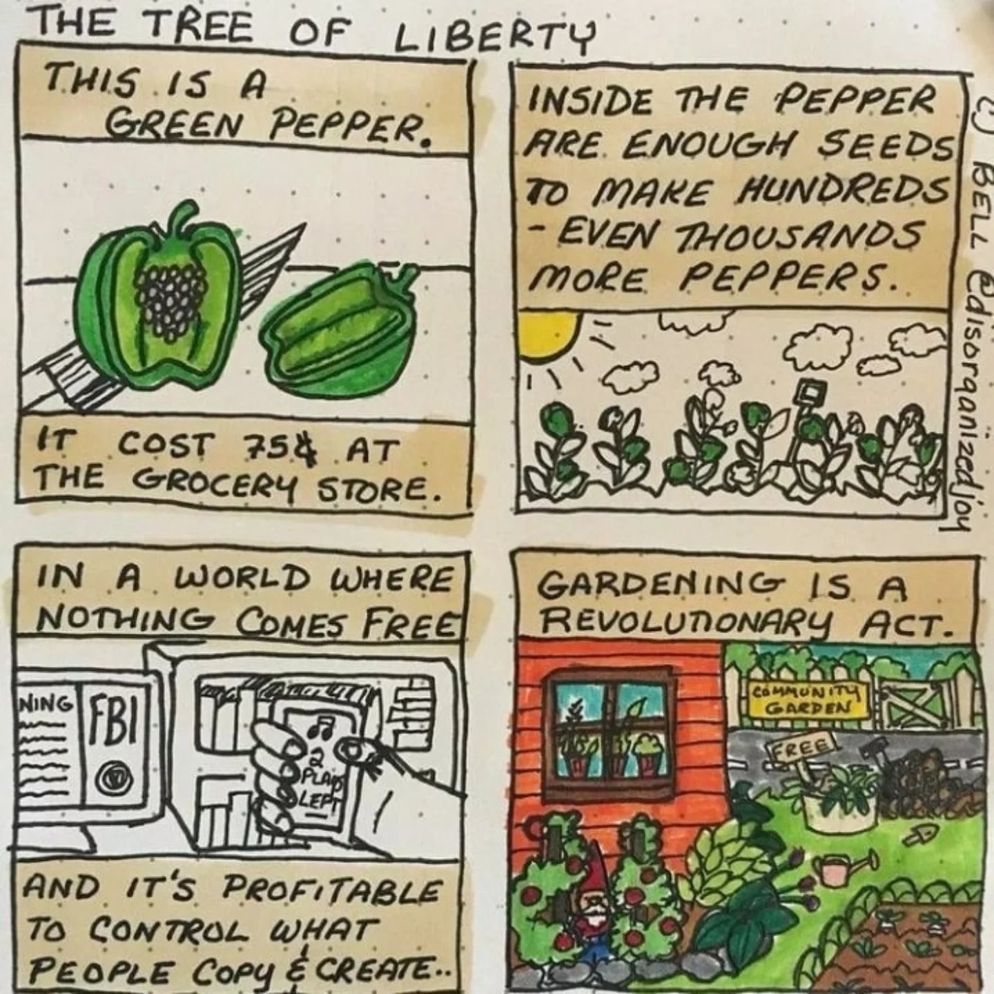 gardening is revolutionary