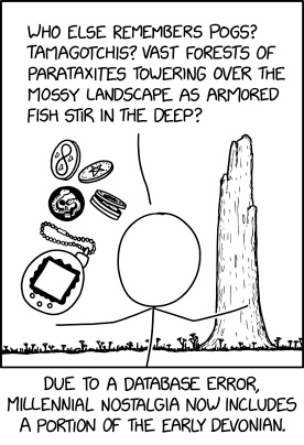 Gen-Z got a chunk of the Carboniferous, and now all their memes are about how pathetic and small today's dragonflies are.