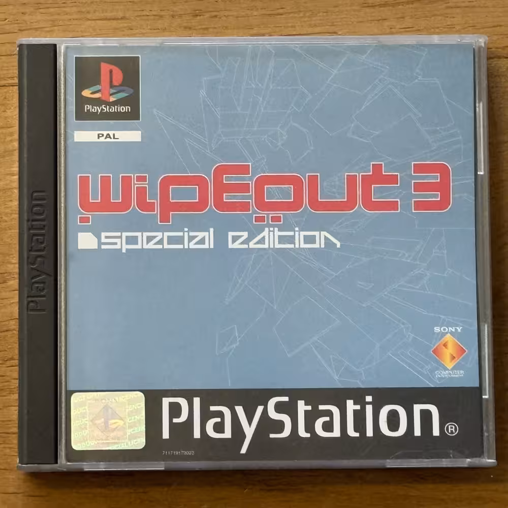 WipEout 3 Special Edition PAL box WipEout 3 Special Edition PAL box