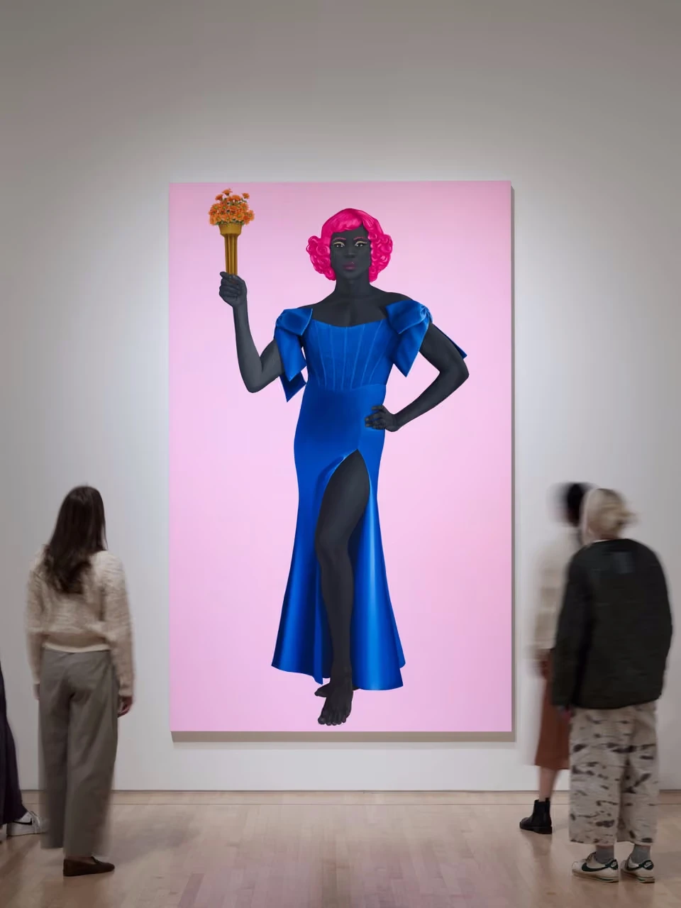 portrait of the trans model and performance artist Arewà Basit