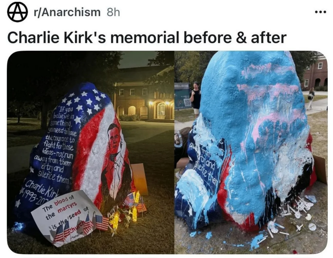 charlie kirk memorial toilet