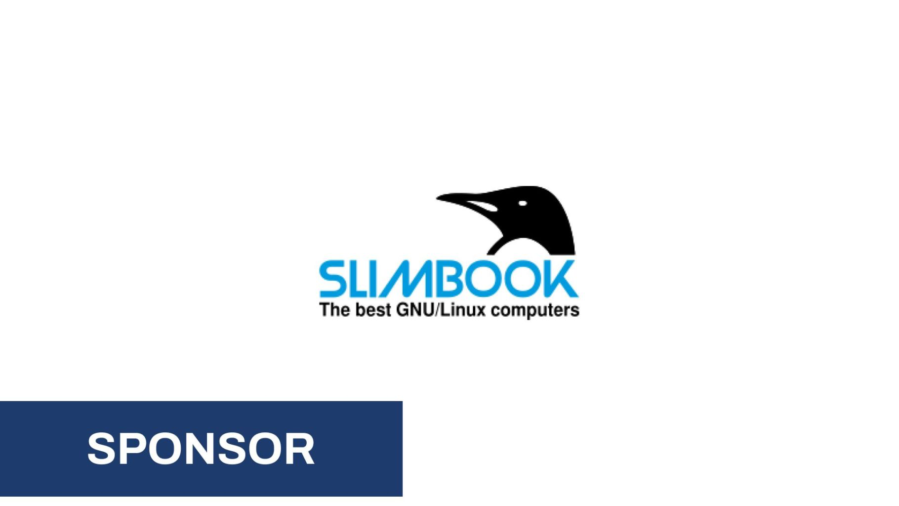 Graphics with Slimbook's logo