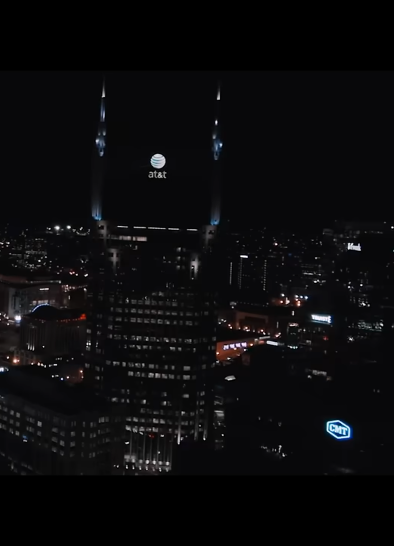 AT&T ad resembling the epitome of evil