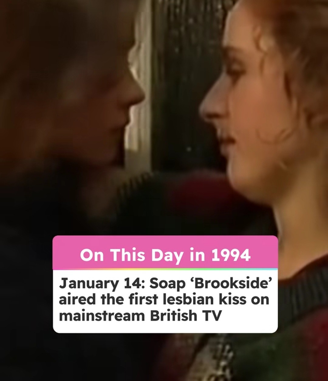 I remember this!! it was huge in the UK finally some mainstream representation 