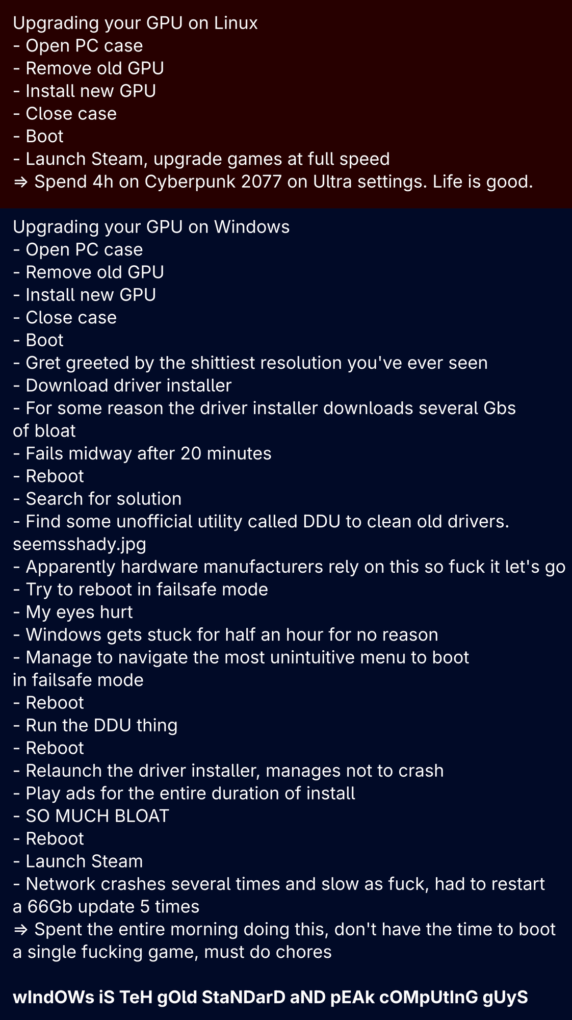 Sometimes I forget how awesome Linux Gaming is