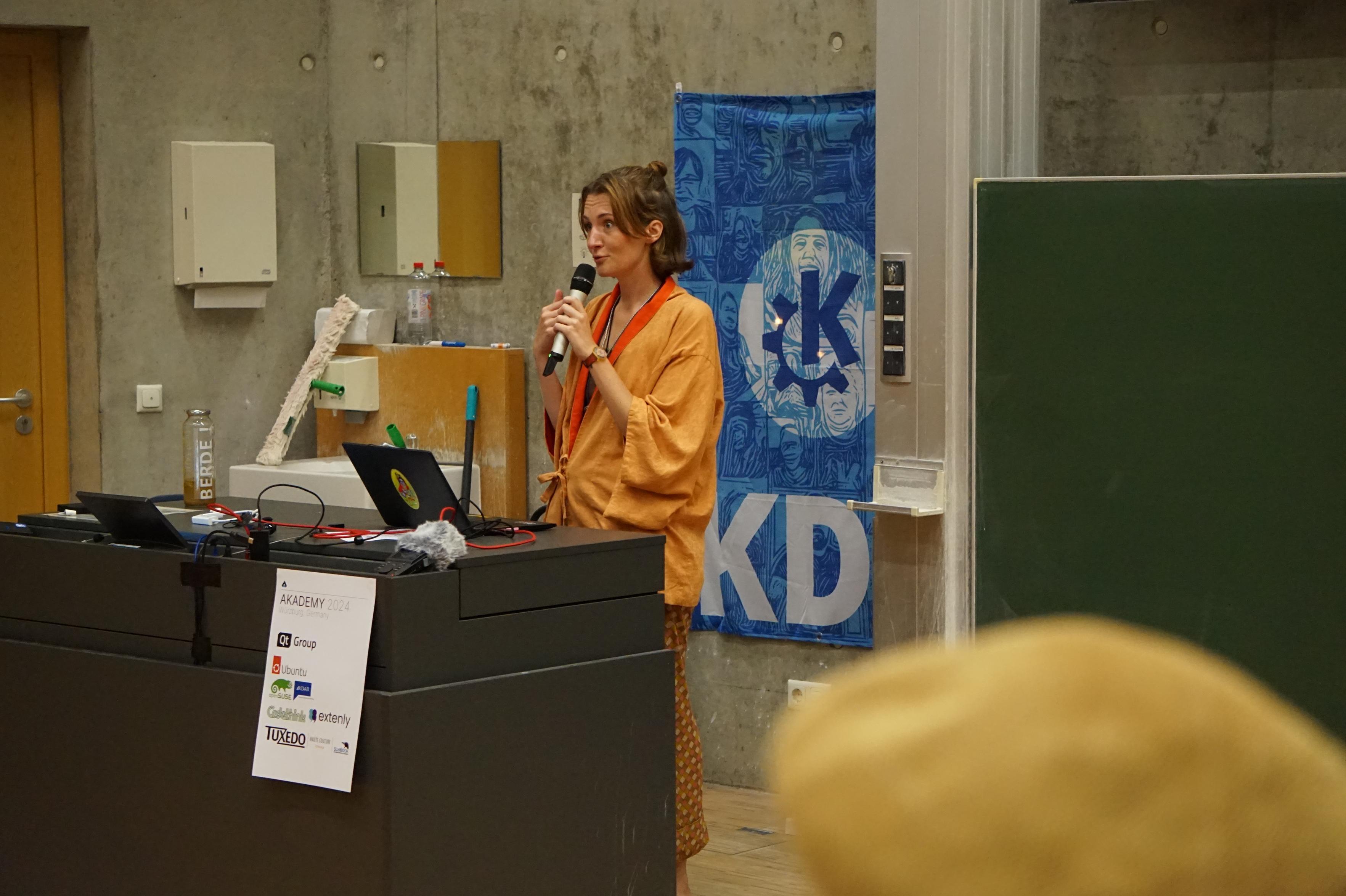 Joanna Murzyn's picture from Akademy 2024