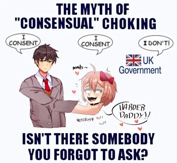 The myth of "consensual" choking